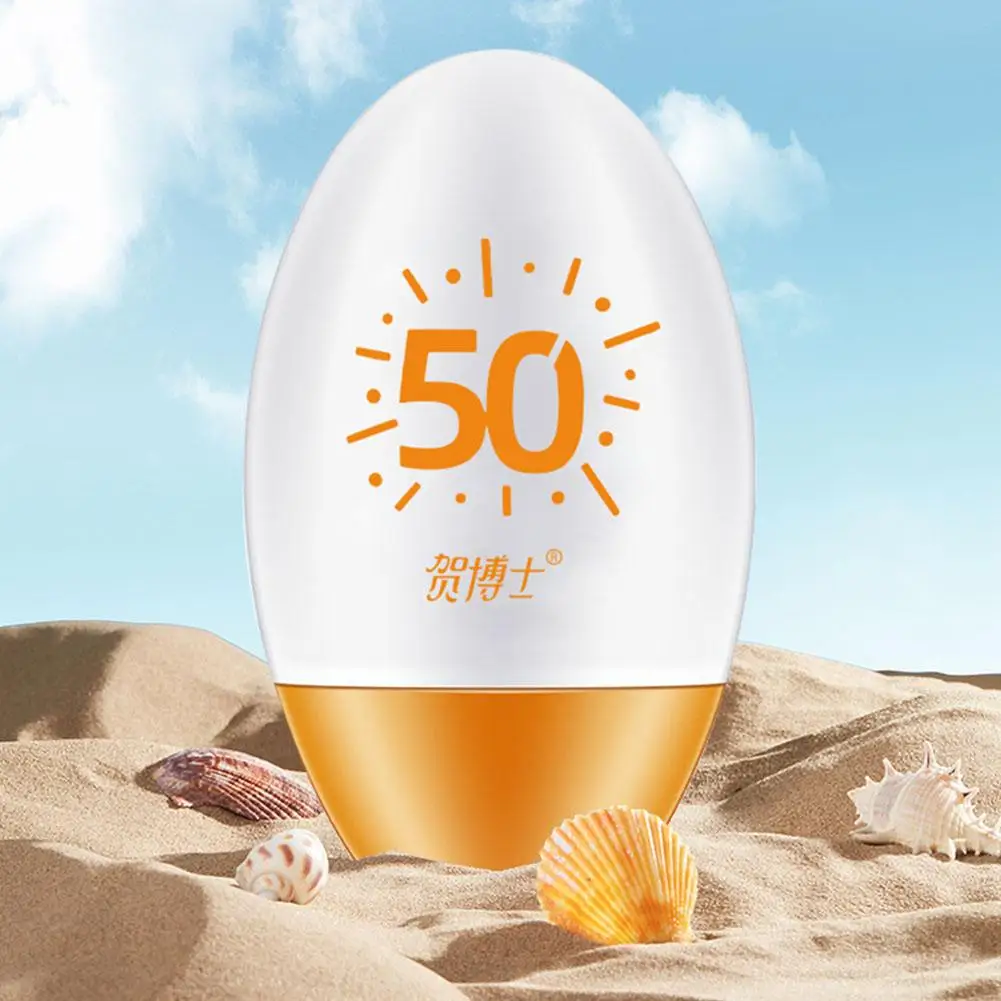 60g Sunscreen Whiten Moisturizing Repair Skin Face Oil UV Cream Protection Control Foundation Waterproof Sunscreen Sunblock A2V2