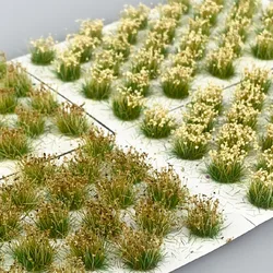 Miniature Bushes Grass Cluster Model ABS Shrub Vegetation Materials For Military Building Sand Table Landscape Diorama Kits 1Box