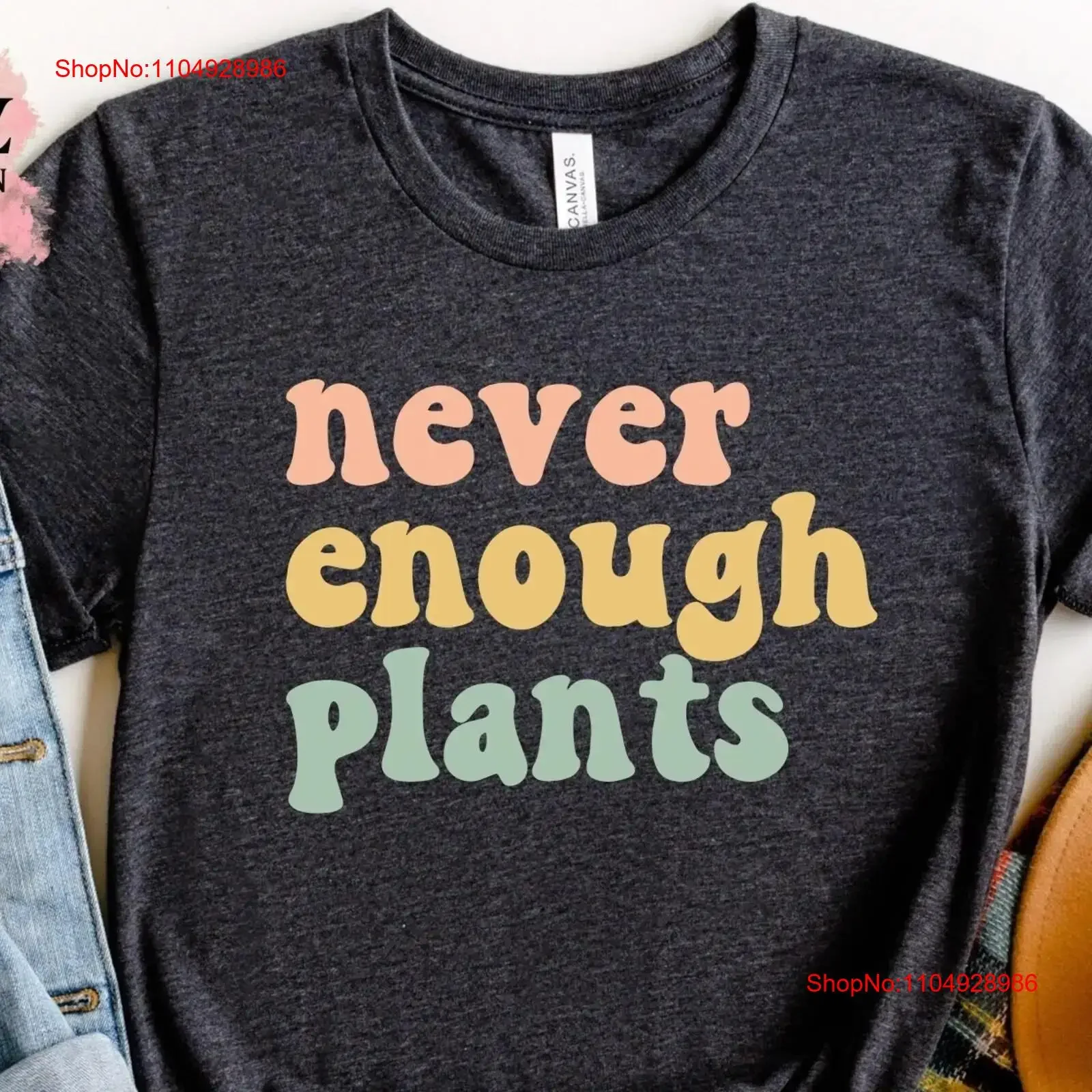 

Футболка PlanT Lover Gardening Never Enough Plants, винтажный стильный мягкий удобный топ для повседневной носки, домашняя графика
