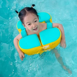 Non-inflatable Baby Swimming Float, Infant Buoyancy Ring with Safety Buckles, Pool Swim Aid for Toddlers Aged 3-36 Months