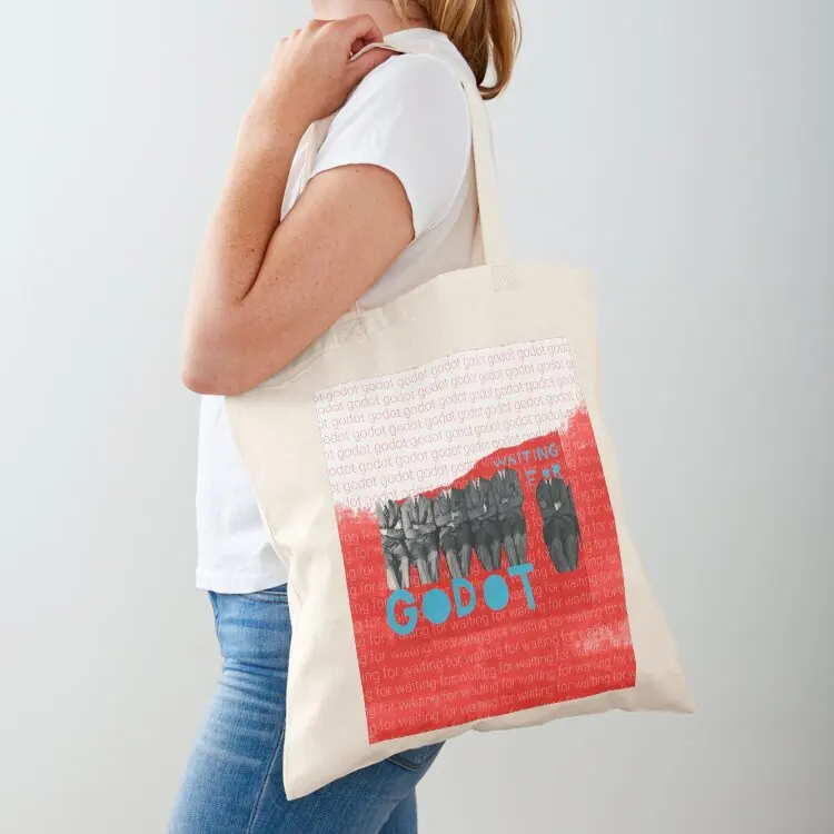 

Waiting for GODOT - Samuel BECKETT Tote Bag canvas tote bag tote bag custom bags men Women's beach bags
