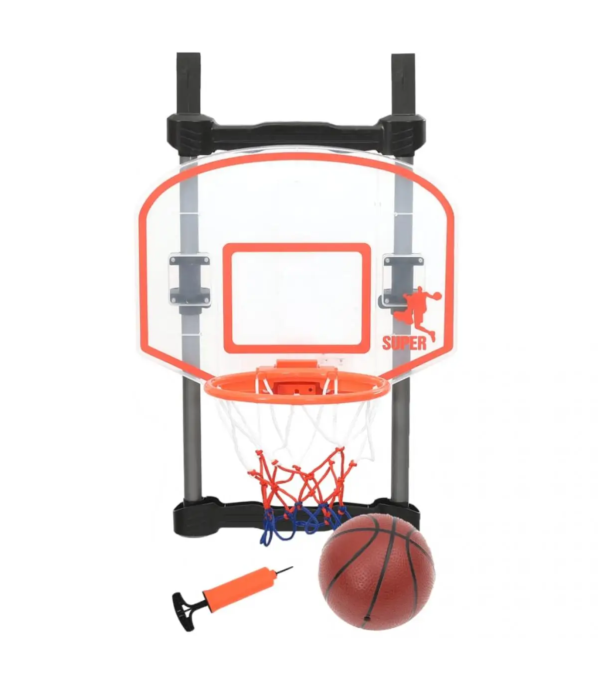 Basketball toy adjustable door Child basketball game