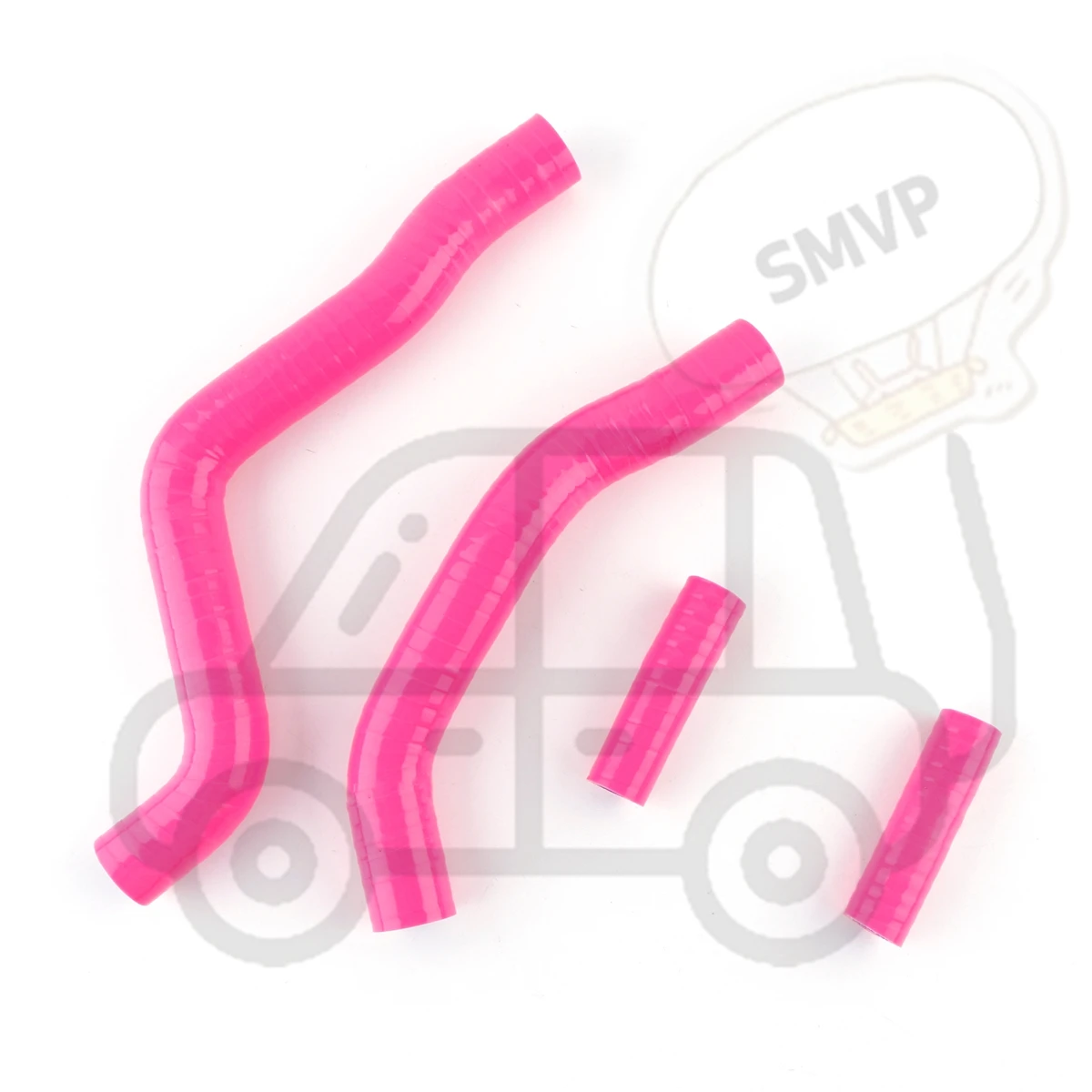 

For Kawasaki KX125 KX 125 2003-2008 2007 2006 2004 2005 Silicone Radiator Intercooler Hoses Kit Replacement Parts 4PCS 3PLY