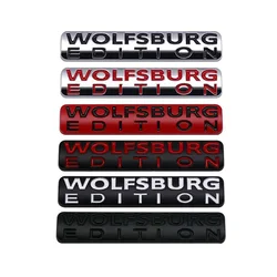 3D Metal Styling Wolfsburg Edition Letter Emblem Car Rear Trunk Sticker For VW GTI Golf 2 3 4 5 6 7 MK2 MK3 MK4 Beetle Jetta