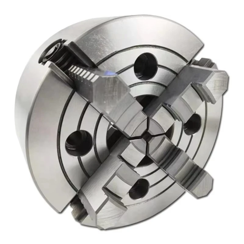 Plain Back Four-jaw Chuck for Lathe VKC-84-Jaw Independent Chuck
