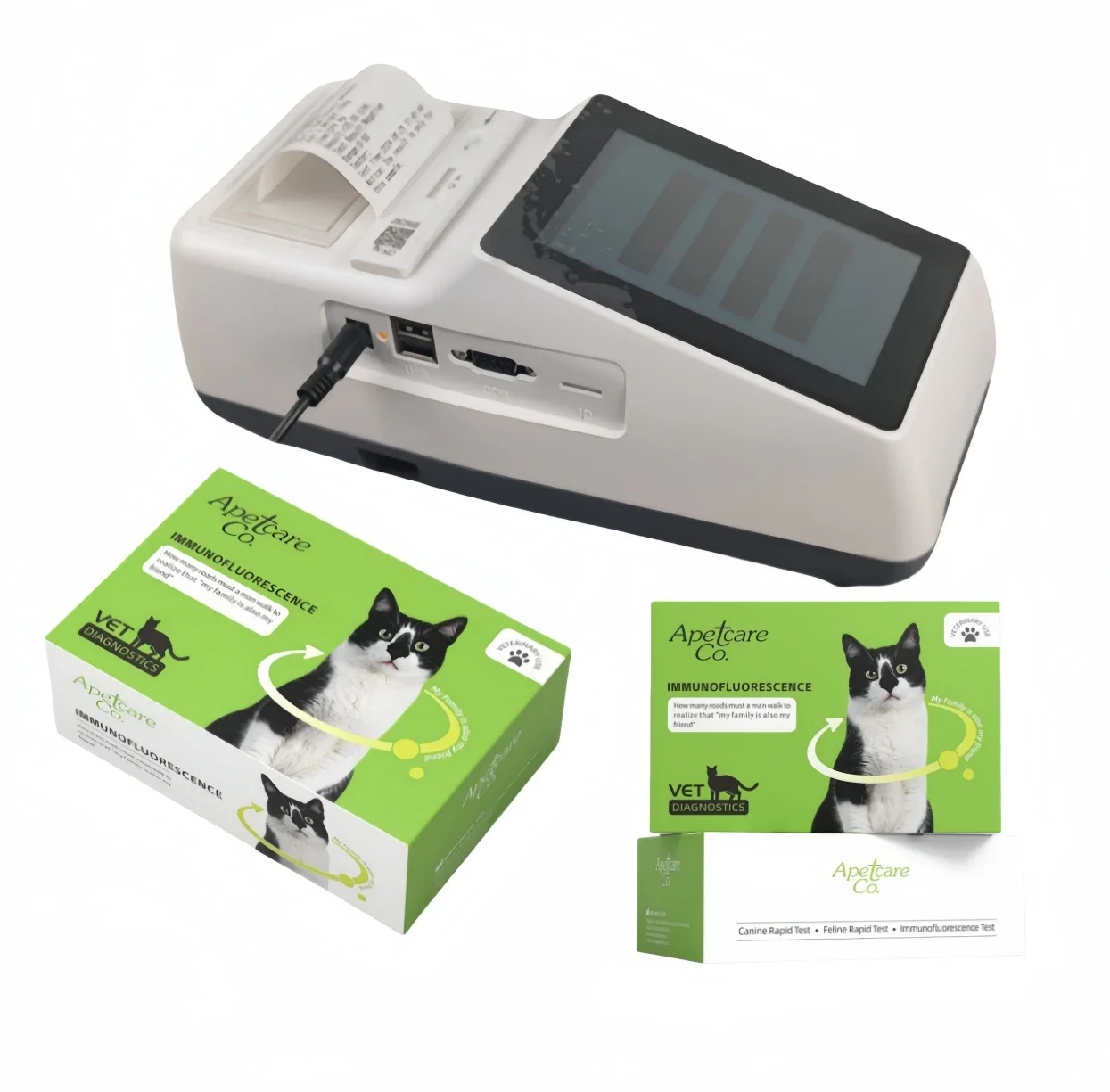 

Cortisol Assay Vet Diagnostic Rapid Test Kit Машина для количественного иммунофлуоресценции Troponin Ctni