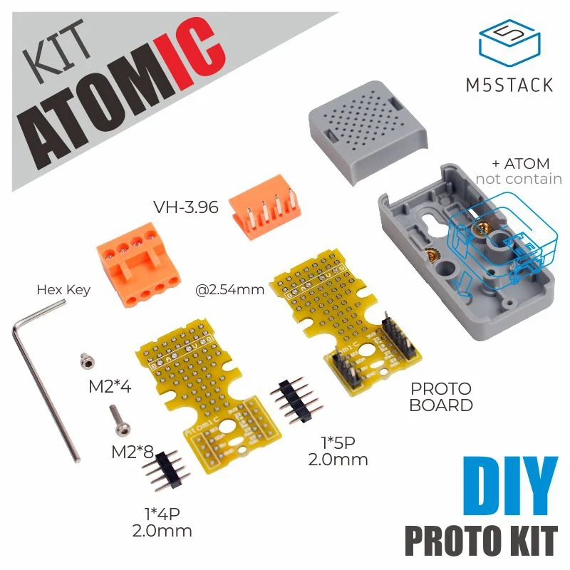 

M5Stack Official ATOMIC DIY Proto Kit for ATOM series