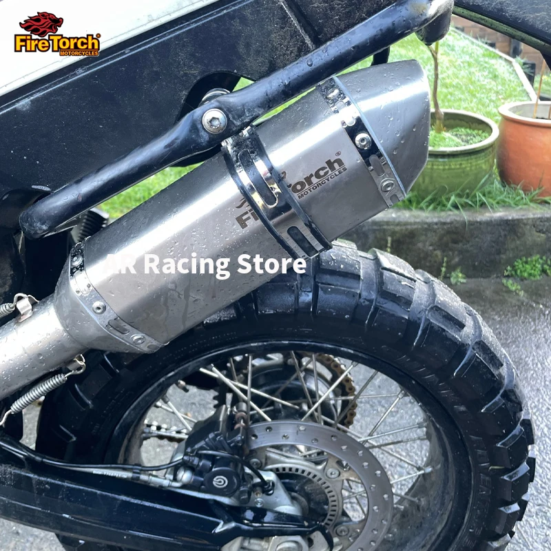 Slip On For BMW F650GS F700GS F800GS F800R F800GT 2009-2016 Exhaust Pipe Motorcycle Titanium Alloy Mid Middle Link Pipe Espace