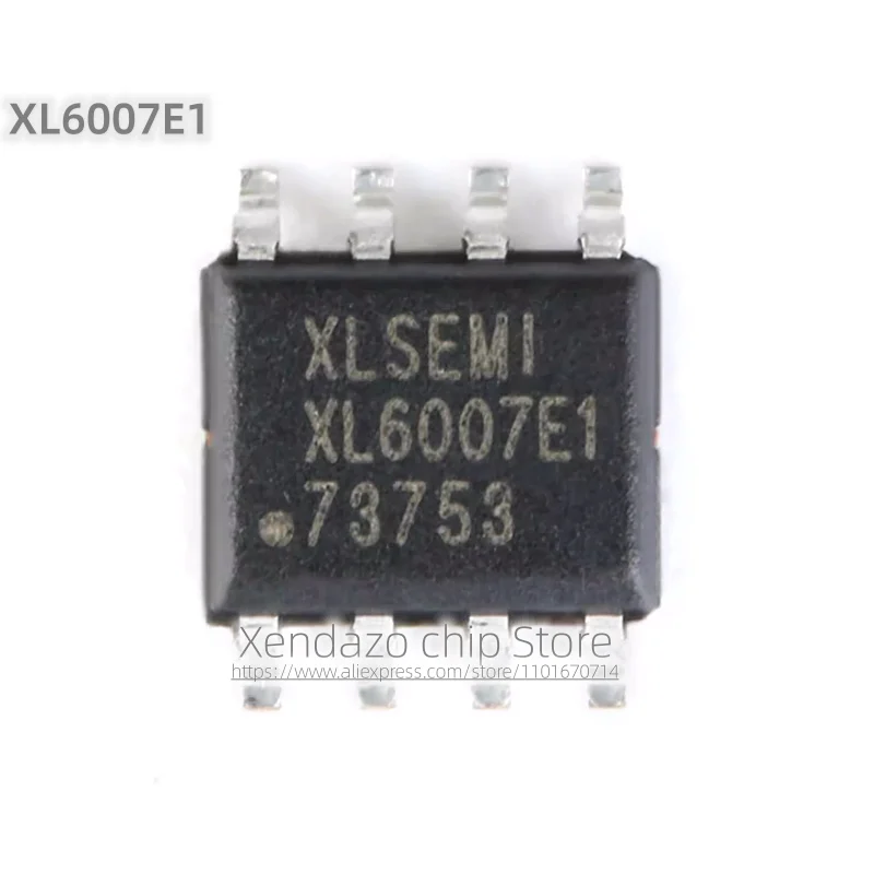 10pcs/lot XL6007E1 SOP-8 package Original genuine 2A 60V 400khz Boost DC power converter chip