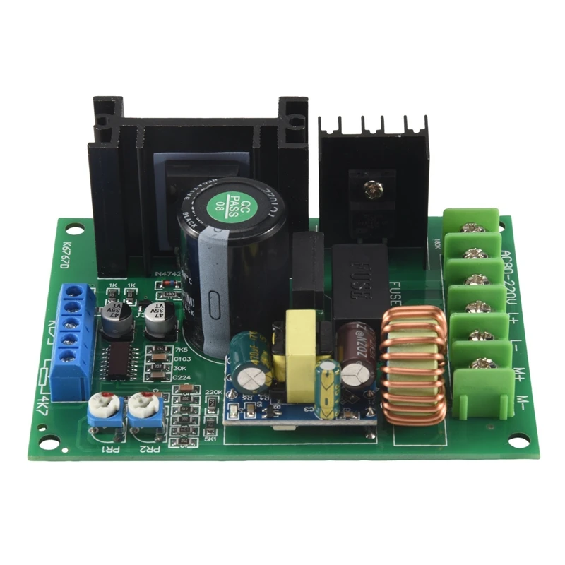 -820 PWM 110V220V DC Permanent Magnet Motor Governor Drive Module Controller Board-A69M - view 3