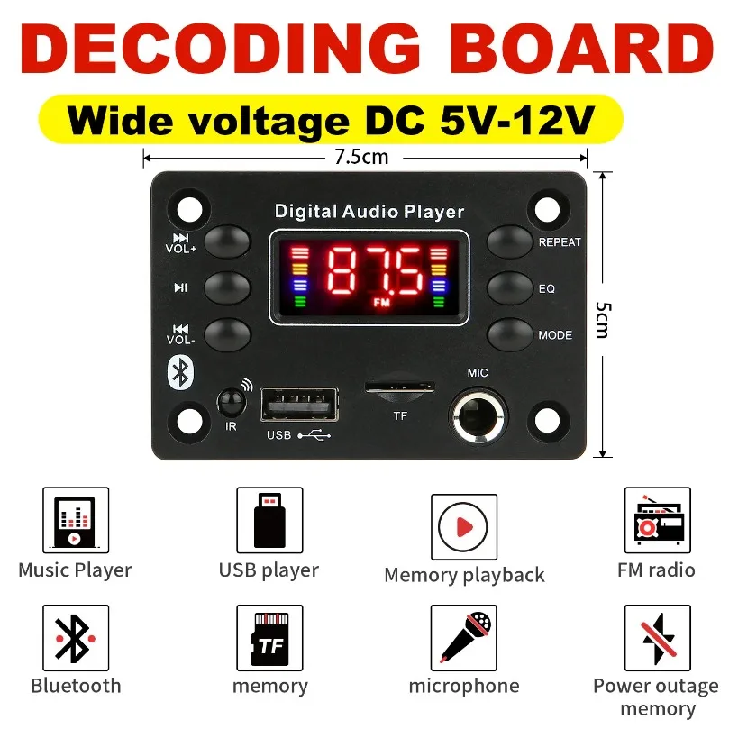 Dc 5V 12V Bluetooth…