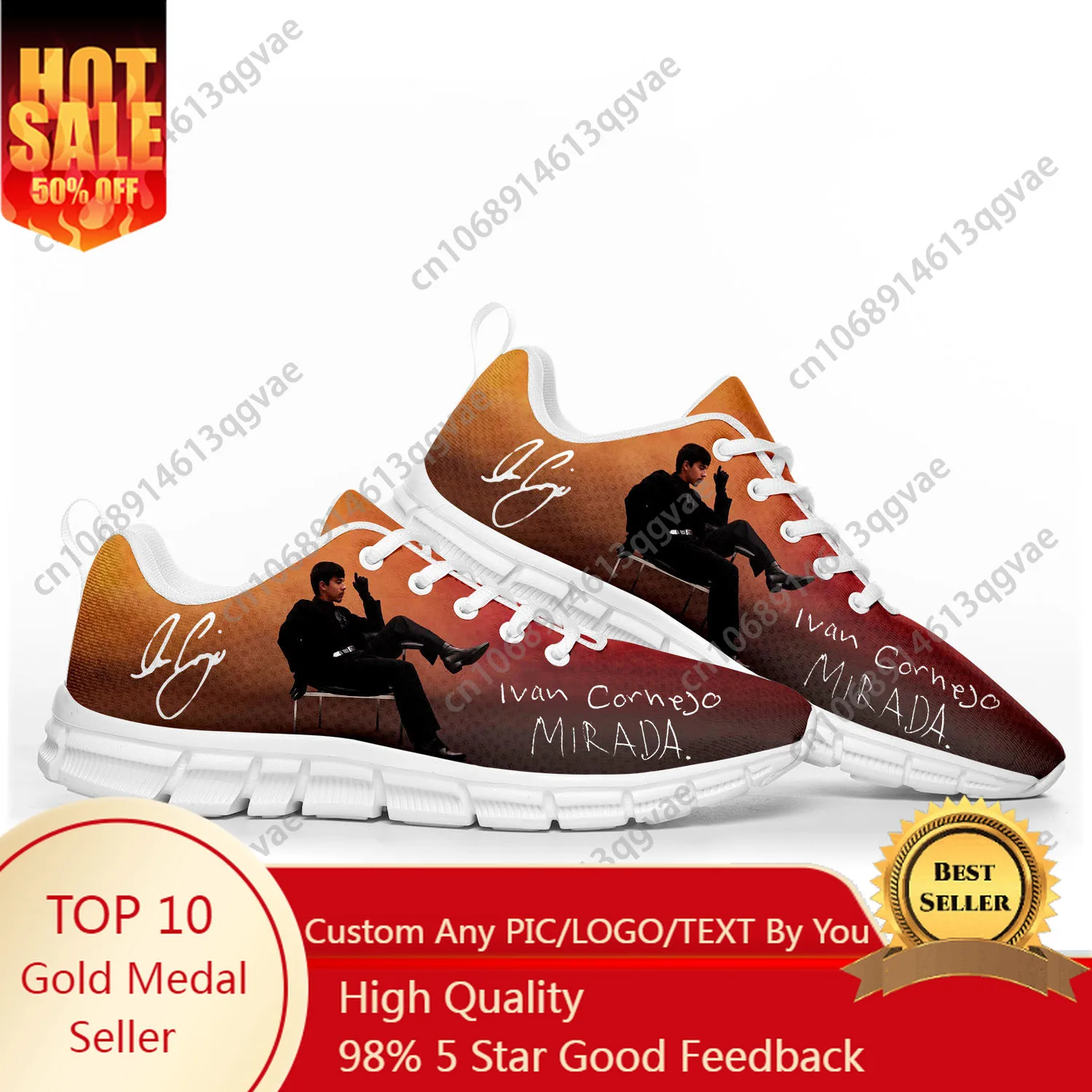 

Ivan Cornejo Sports Shoes Mens Womens Customized Sneakers Shoe High Quality Couple