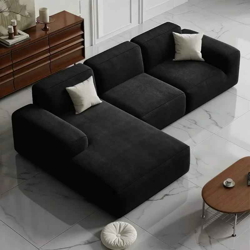 

Minimalist Black Vacuum Compressed Sofa Designer Nordic Lounge Vacuum Compressed Sofa Modern Woonkamerbanken Furniture Home