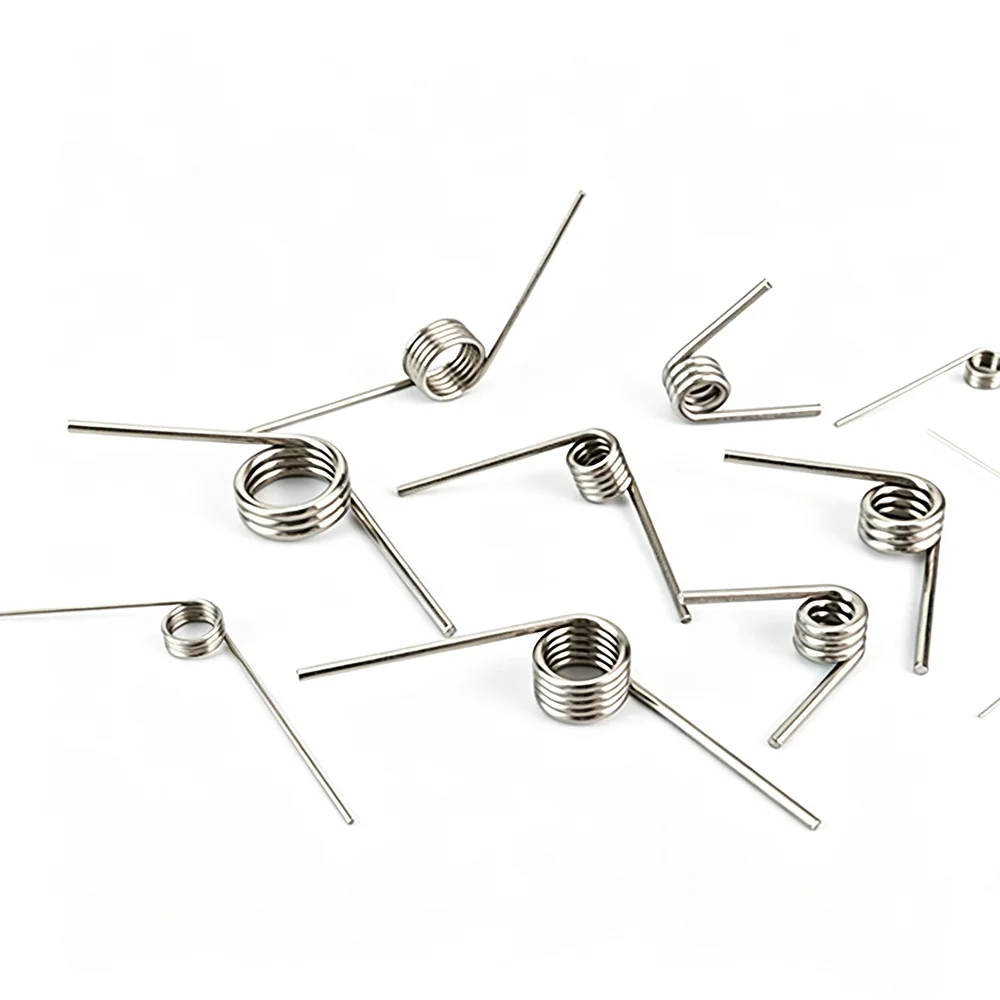 45 Stück V-förmige Haarnadel-Torsionsfedern, 0,5–2,5 mm Drahtdurchmesser, hochfeste Präzisionsfeder 45–120 ° Mechanische Ausrüstungs-Ersatzteile – Detail 4