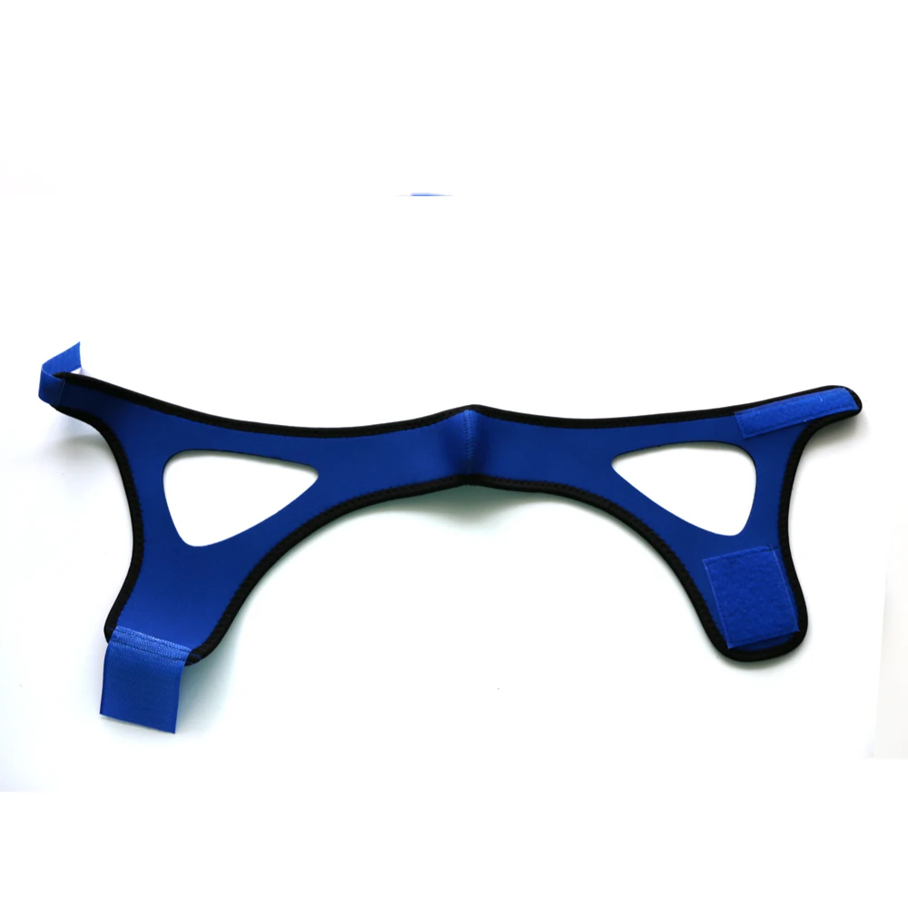 

1pc Blue Anti-Snoring Chin Strap Better Nose Breath Reduce Mouth Snoring Jaw Belt Sleeping Aids Stop Snoring Bandage
