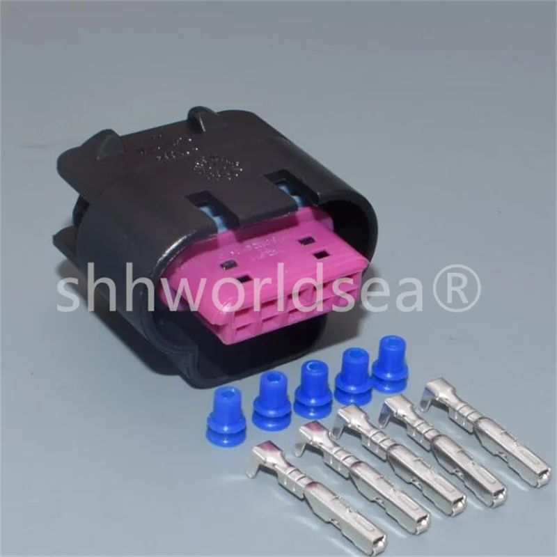 

Shhworldsea 5-контактный 1,5 мм для GM LS2 GTO Разъем массового расхода воздуха MAF Водонепроницаемый разъем 15305554 15306113 для 2JZ-GTE