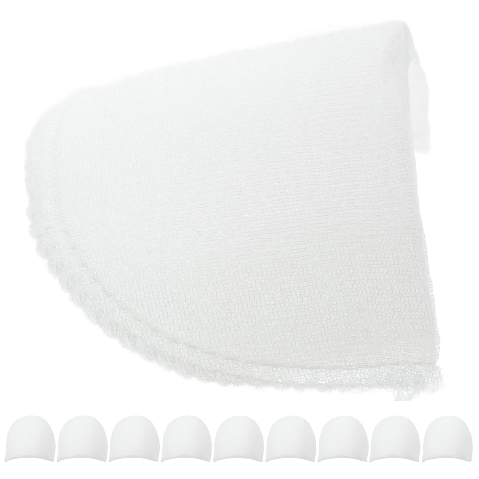 

Shoulder Pads 9X16X1.2Cm White Lightweight Sponge Filling Machine Washable For Blouses Knitwear Convenient Sewing