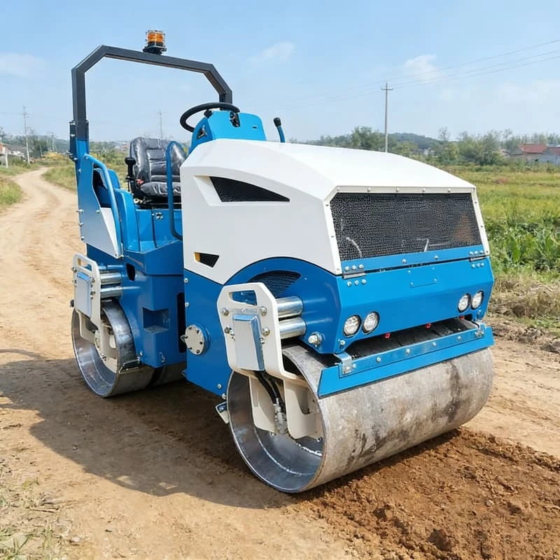 High Efficiency Dual Drum Roller with Integrated Hydraulic Technology  Asphalt Compactor Road Construction Machinery Customized