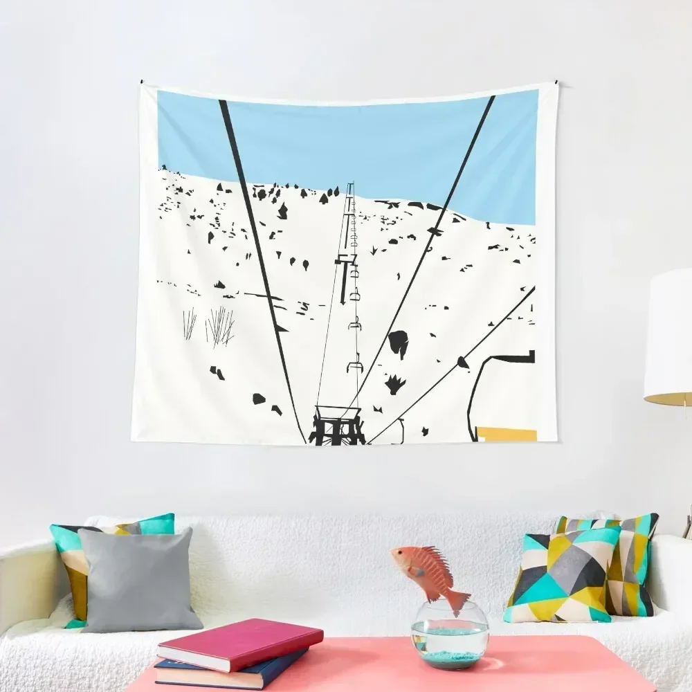 

SKI Tapestry Luxury Living Room Decoration Room Decorations Aesthetic Room Decoration Accessories Tapestry