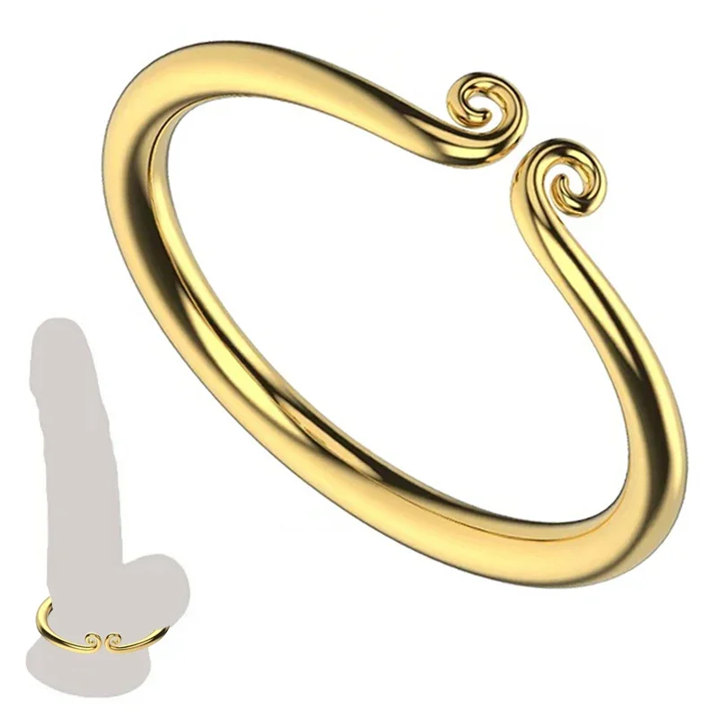 Metal Penis Cock Ring Set Small Large Delay Time Cock Ring Ball Stretcher Bondage Erection Sex Toy Man chastity cage sex toy
