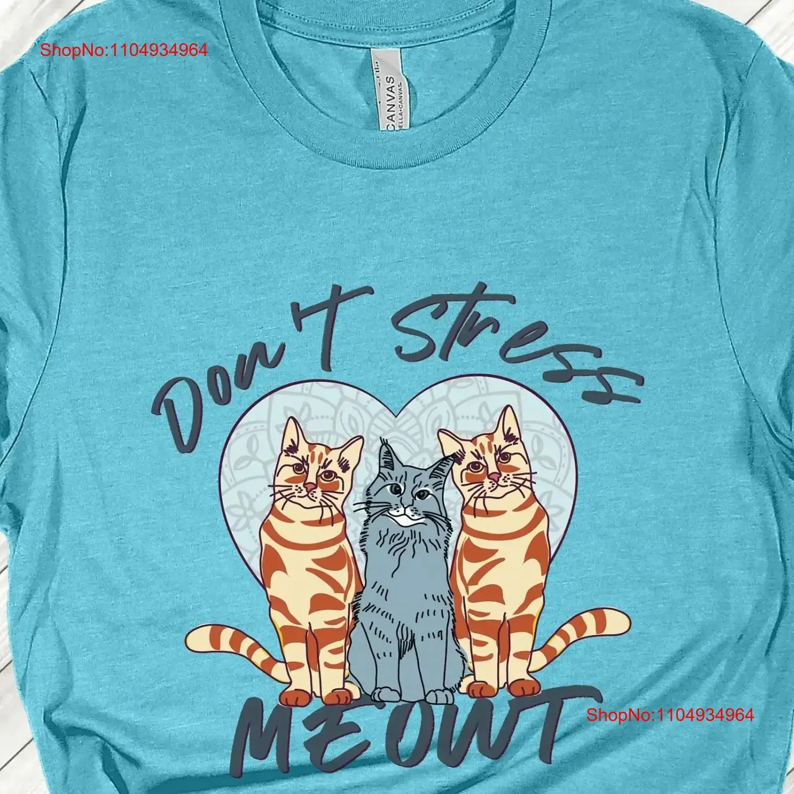 Don t Stress MEOWT Cat Themed Funny Mental Health Premium Shirt For Lovers Anxiety Depression PTSD OCD Panic Disorders vintage