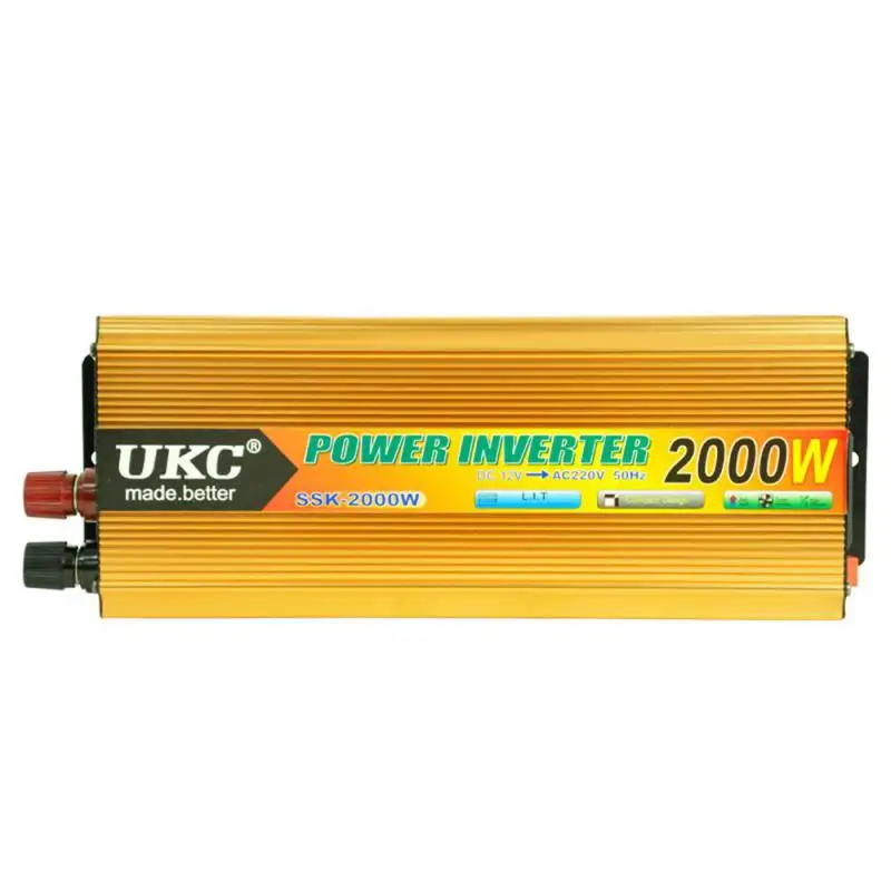 

Voltage Converter With Led Display Dc To 12v To 220v For Phone Tablet Mini-car Power Supply Solar Inverter 500w 1000w 2000w