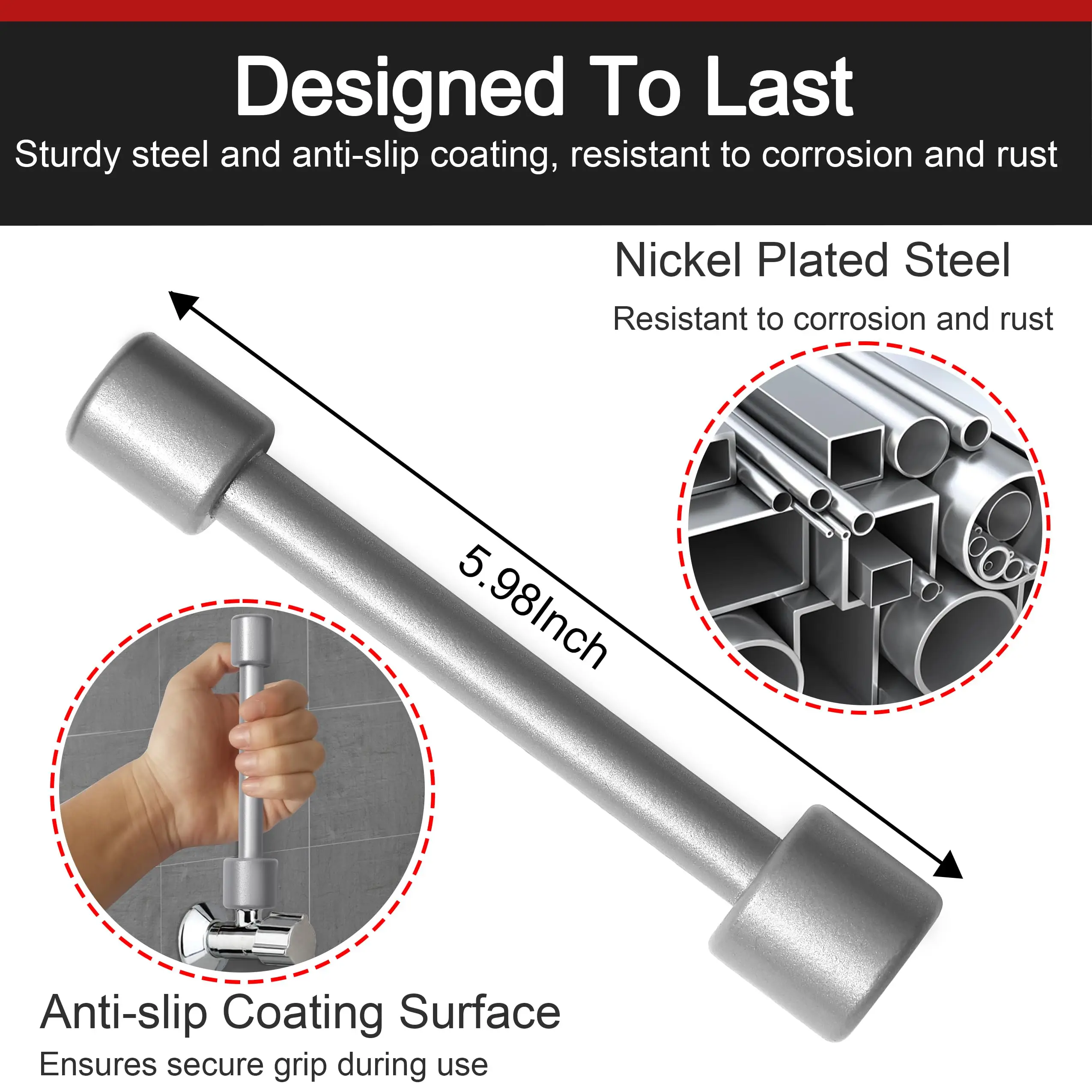 Angle Stop Wrench Plumbing Tool for Installing a New Compression Angle Stop and Removing the Compression Ring-Angle On Wrench