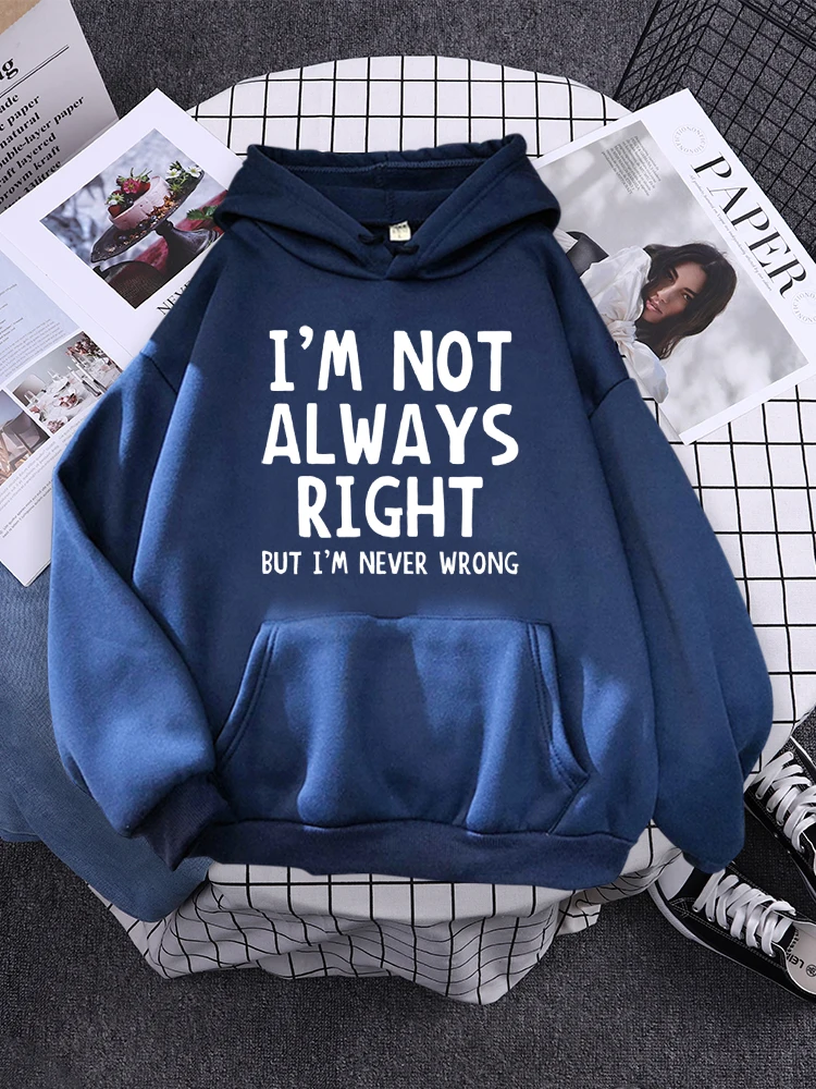 Women\'s Hoodie Cool Interesting Letters Printed Tops Female Fashion Oversized Hoodies Woman Round Neck Casual Hoodies clothes