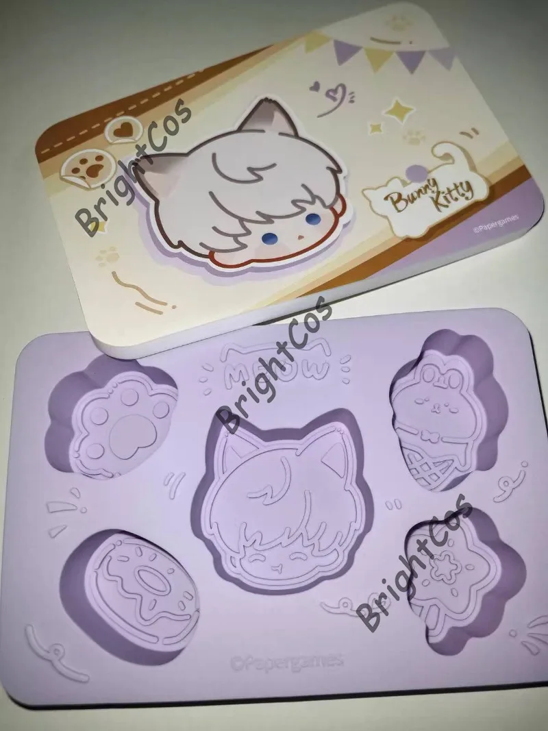 [Official Merch] Love and Deepspace Anime Game Cos Caleb Sylus Rafayel Zayne Xavier Your Cat Misses You Ice Cube Tray DIY Gift