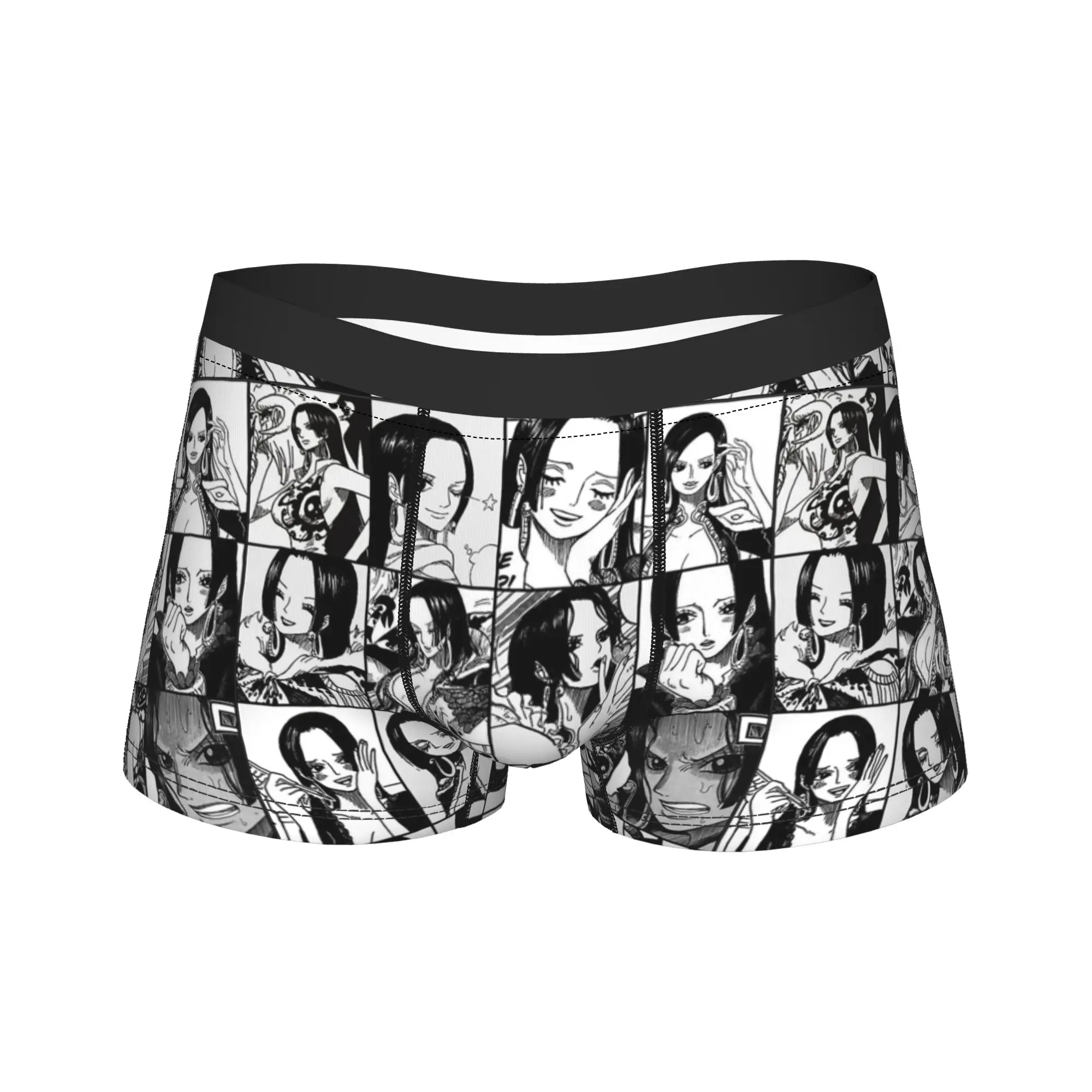 

Мужские трусы-боксеры Boa Hancock One Piece Manga, модные, дышащие, больших размеров