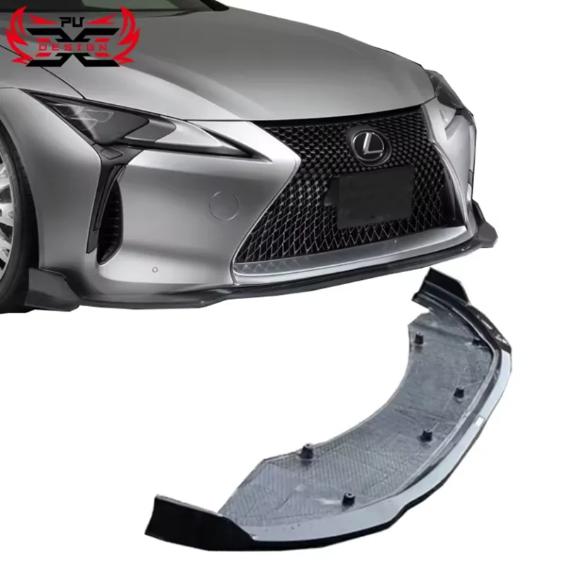 

T Style Carbon Fiber Front Bumper Front Lip Splitter For Lexus LC500 LC500H Body kits