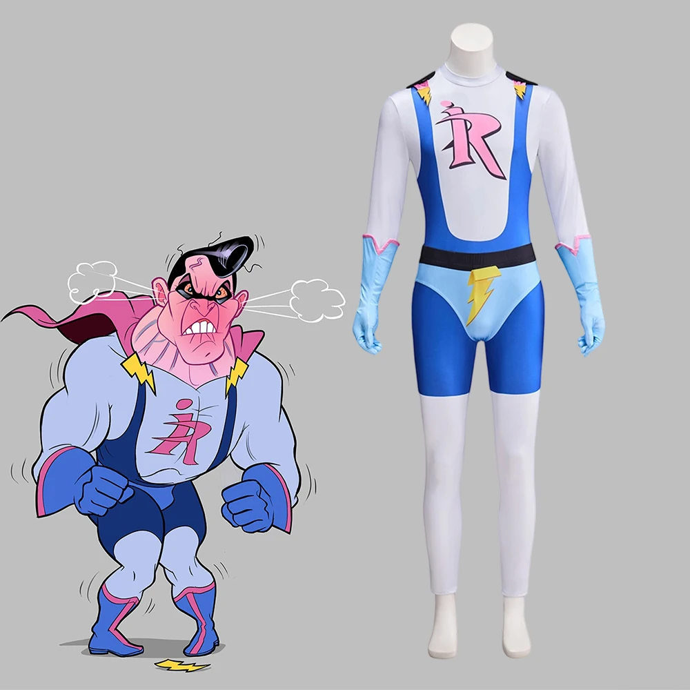 

Game GTA5 Impotent Rage Cosplay Costume Disguise Superhero For Men Fancy Jumpsuit Gloves Full Set Halloween Carnival Party Suit