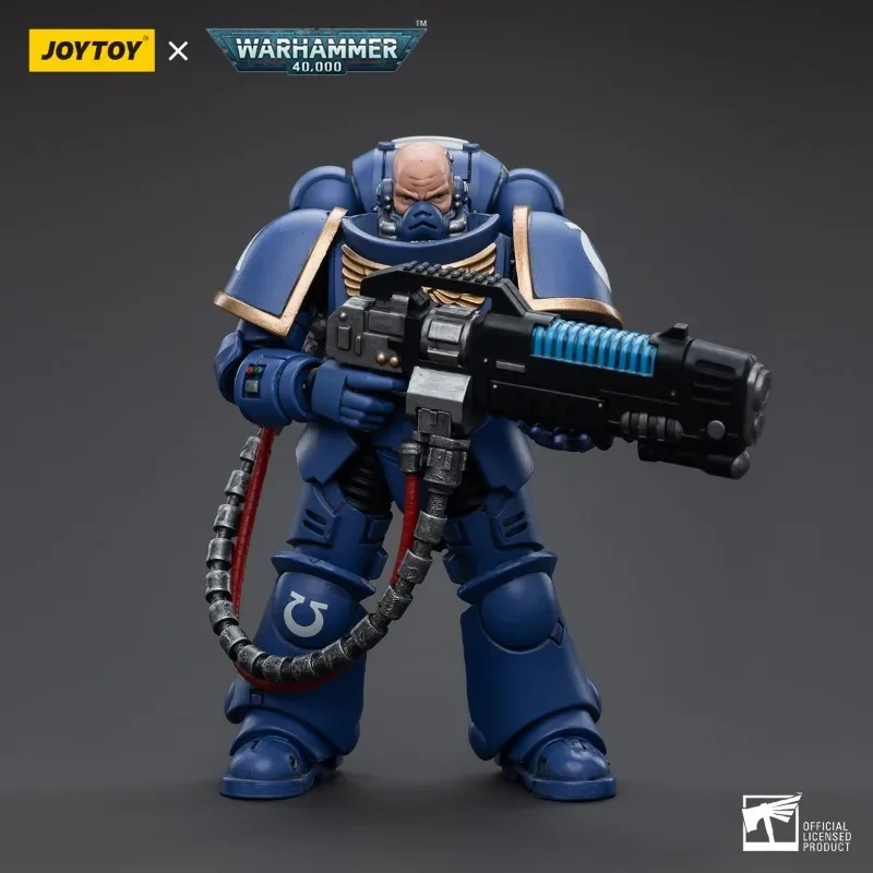 [IN STOCK] JOYTOY Warhammer 40K Ultramarines Hellblasters Action Figure Sergeant Ulaxes Brother Paxor/Torsus Joint Movable Model