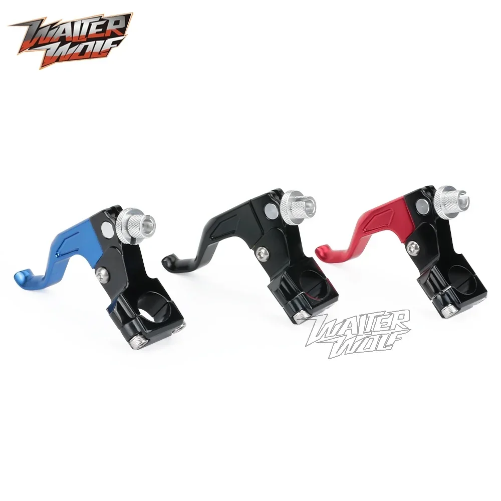 Off Road Short Stunt Clutch Lever Easy Pull Cable System For Kawasaki Yamaha Honda Suzuki CR CRF XR WR TTR YZ DR RMZ RM KX KLX