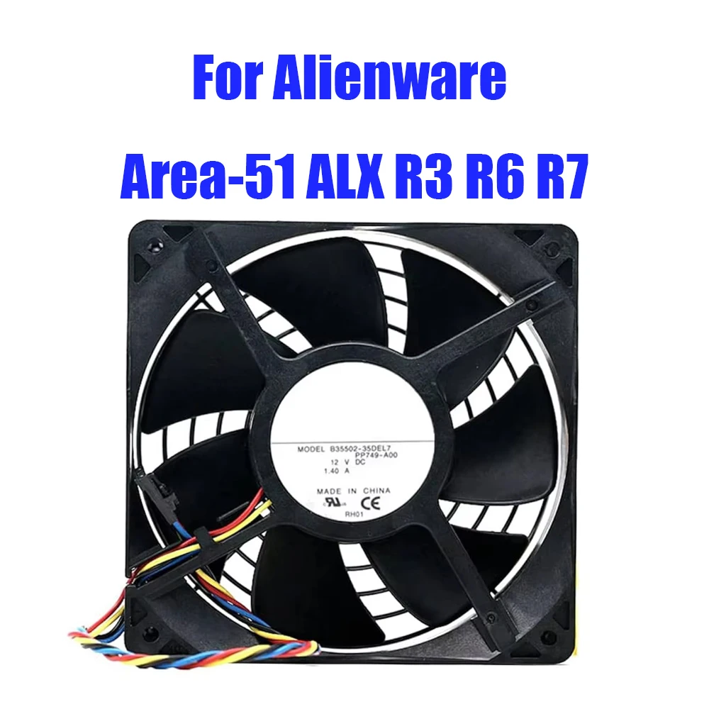 

Cooling Fan For Alienware Area-51 ALX R3 R6 R7 0PP749 PP749-A02 B35502-35DEL7 12VDC