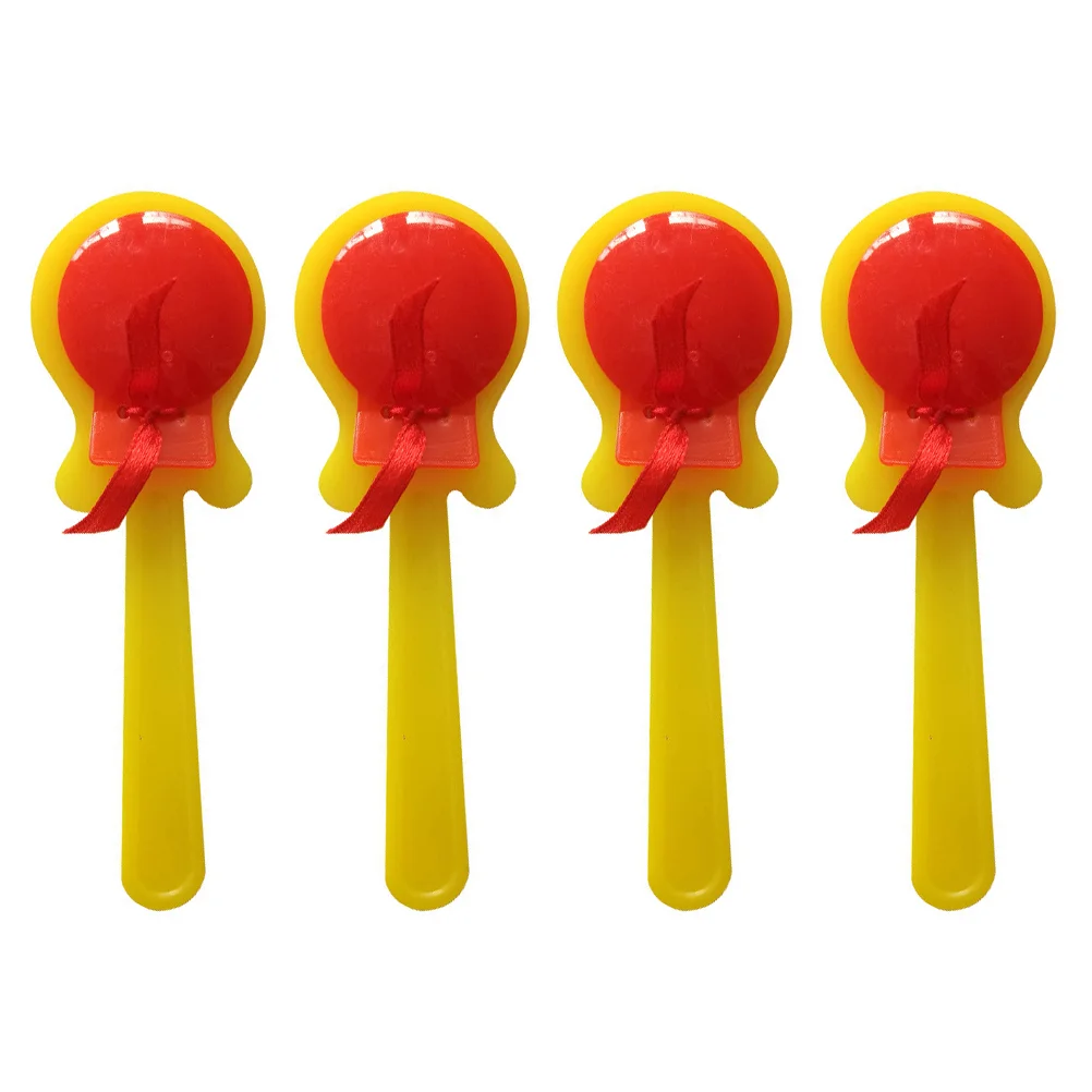 4 Pcs Clap Board Toy Preschool Kids Musical Instruments Children Castanet Childrens Toys Plastic Plaything Castanets Percussion