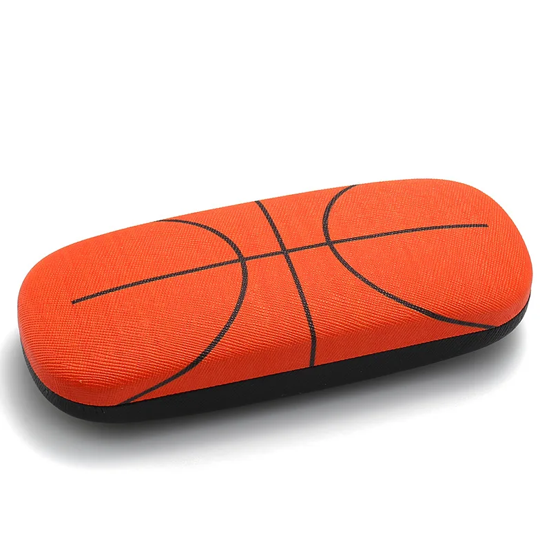 Eyewear Storage Box Colorful Glasses Case Sports Pattern Glasses Case Retro Compression Glasses Case For School Home Sunglasses