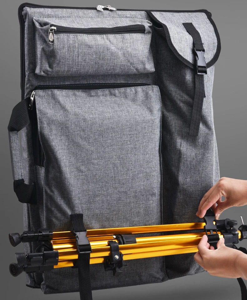 Large Art bag for drawing board painting set travel sketch bag for sketching tools Canvas painting art supplies for artist