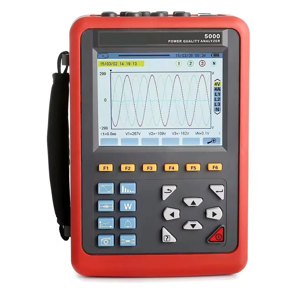 Wrindu Electrical Measuring Tools Digital Electrica 3 Phase Power Quality Analyzer Power Quality Analyser Three Phase