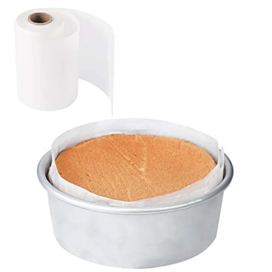 

Cake Pan Liner, Nonstick Parchment Paper Liner Roll for Cake Pan, Springform Pan 4in x 164ft