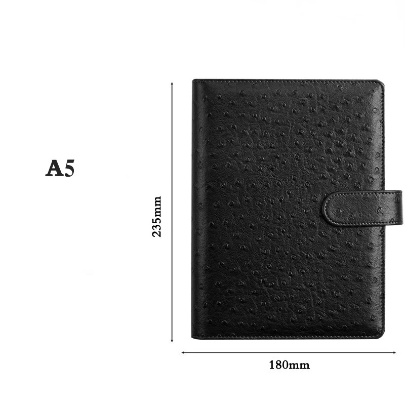 Notebook A5 Loose-leaf Notebook A6 Note-taking Notebook Cover Diary Journal Binder Case Budget Planner Notebooks and Journals