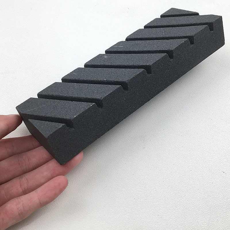 Premium White Corundum Flattening Stone 180x60mm - Horizontal Stripes Whetstone Repair Tool for Knife Sharpening & Maintenance