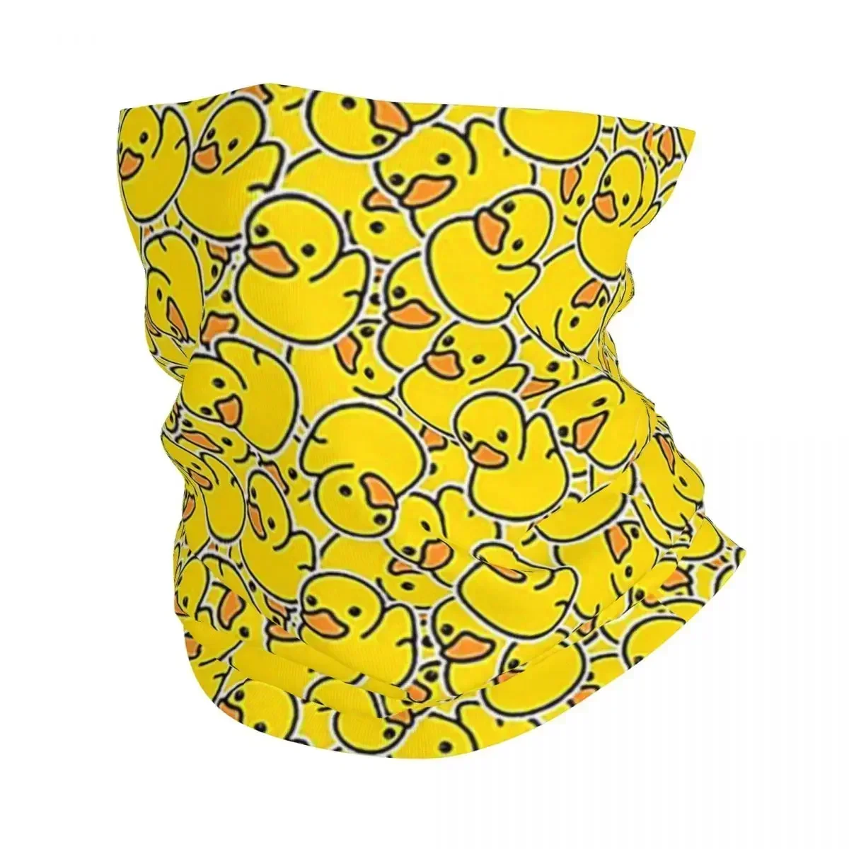 Yellow Classic Rubber Duck Bandana Neck Gaiter Printed Mask Scarf Multi-use Headwear Riding Unisex Adult Winter