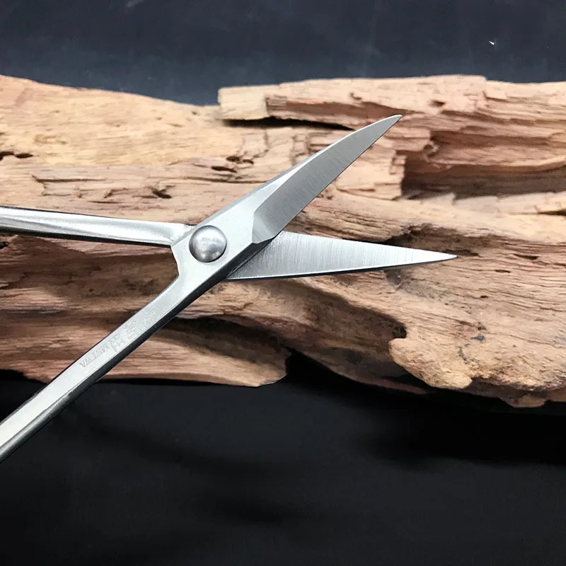 Pruning Scissors Professional High Sharpness Bonsai Scissors Stainless Steel Clean Cut With Long Handle For Flower Arrangement