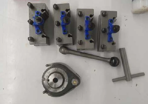 

TLF Lathe Milling Machine Milling Boring Turning Cutter Clamp Tool Holder E Set Quick Change Tool Post Set