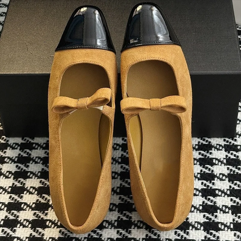 High quality French retro-style women's Mary Jane shoes with pointed toes, low heels, elegant and sophisticated 25110822