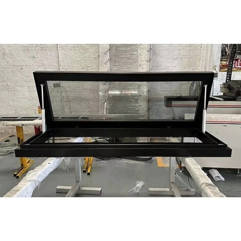 Modernes, wasserdichtes, elektrisches, automatisches, doppelt glasiertes Balkontakfenster-Schiebedach aus Aluminium, heißer Verkauf