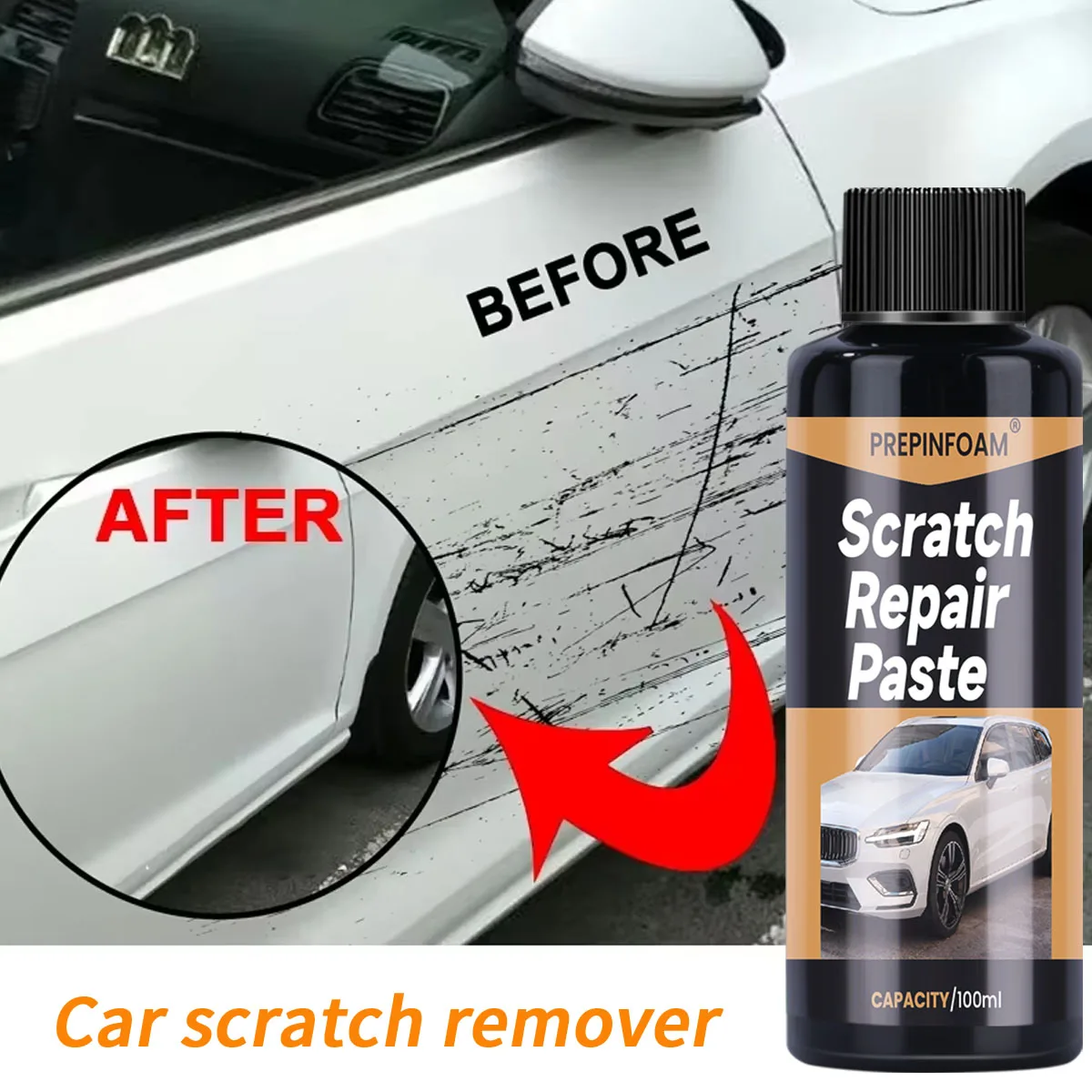 

Автомобильная паста для удаления царапин, уход за краской, средство для удаления автомобильных вихревых царапин, ремонт, полировка, шлифовальный состав для кузова, воск против царапин P102