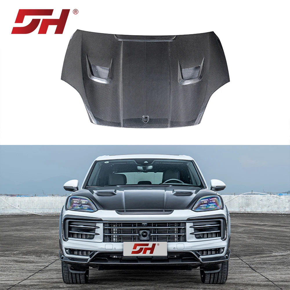 

Factory Wholesale Applicable To The 2024-up Model For Porsche Cayenne With 9Y0.2 High-quality Carbon Fiber MSY Hood Auto Parts