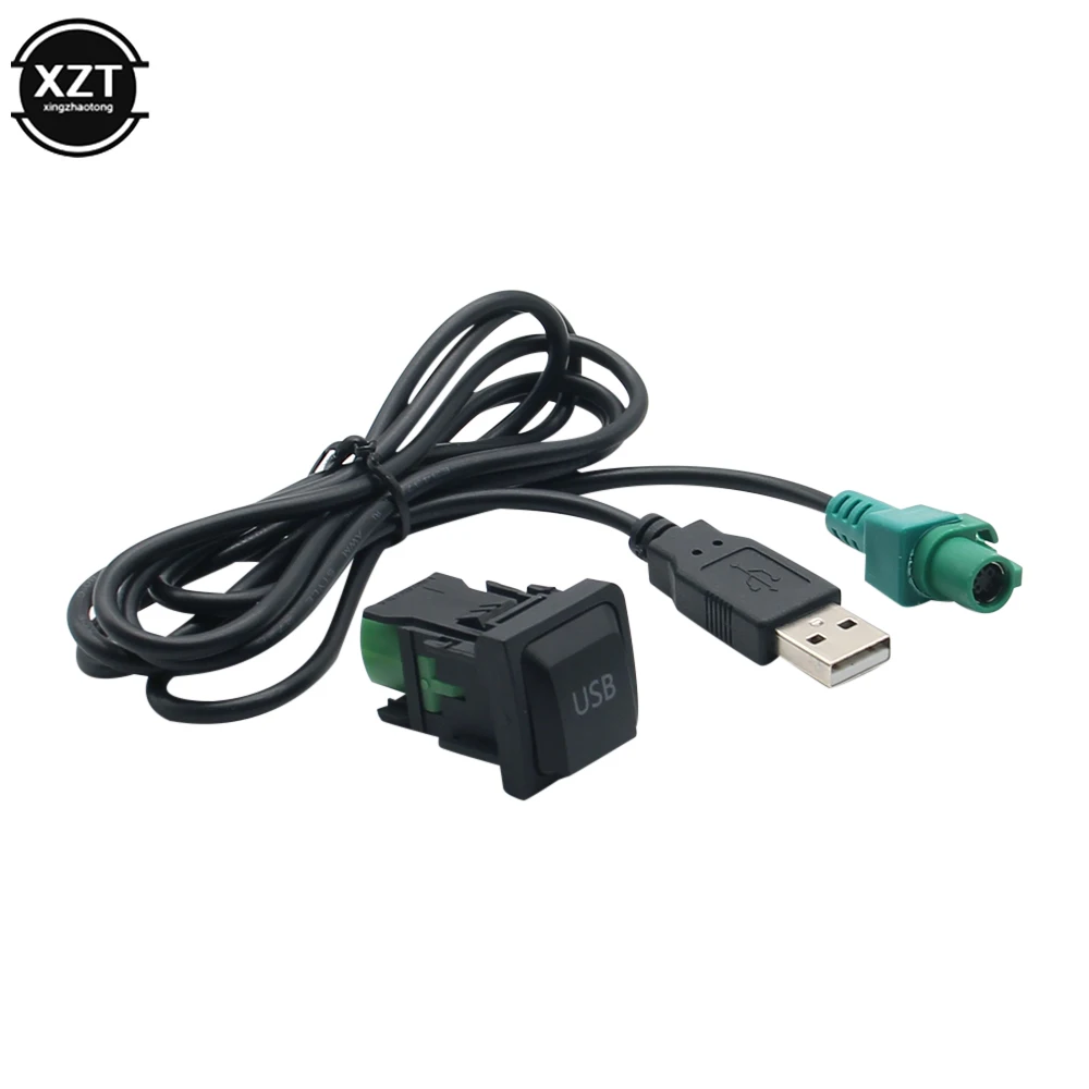 Car GPS Navigation USB CD Cable Adapter Connector with USB Interface Switch for Casda Alpine Pioneer Accessories